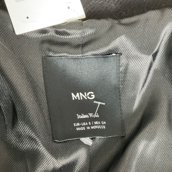 Mango Sirenita Belted Wool Blend Coat NWT - Picture 13 of 15